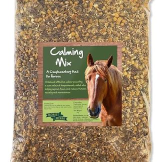 Calming Mix 1kg | 100% Natural Calming Supplement for Horses & Ponies, Chamomile, Valerian Root, Equine Care