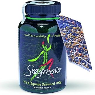 Organic Seaweed Supplement for Pets & Horses, 200g, 2 Weeks - 6 Months Supply, Natural Seaweed for Dogs, Cats & Equine, Granules, Daily Pet Nutrition Support, Vegan & Additive-Free