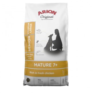ARION Original Senior Mature 7+ Medium & Large Chicken Mono - сухой корм для собак - 12 кг
