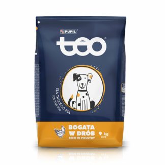 Сухой корм для собак TEO с высоким содержанием мяса птицы - 9 кг