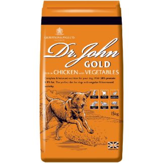 Сухой корм для собак DR JOHN Gold Chicken - 15 кг