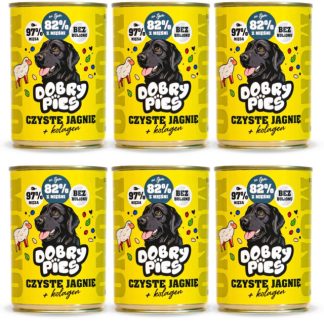 Влажный корм для собак GOOD DOG Mono Pure Lamb + Collagen – 6 x 400 г