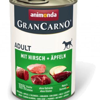 ANIMONDA GranCarno Adult Pork with Venison and Apple - влажный корм для собак - 400 г