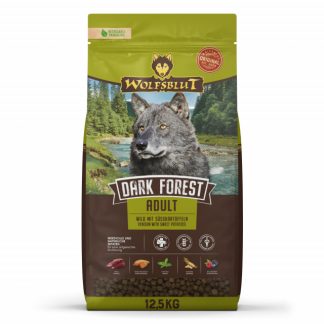 WOLFSBLUT Темно-лесная оленина со сладким картофелем - сухой корм для собак - 12,5 кг