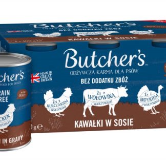 Влажный корм для собак BUTCHER'S Original Mega pack с овощами в соусе - 6 x 400 г
