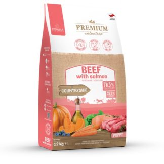 POKUSA Premium Selection Puppy Beef with Salmon - сухой корм для щенков - 12 кг