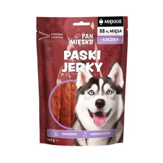 Лакомство для собак PAN MIESKO Jerky Strips Duck Mono - 100 г