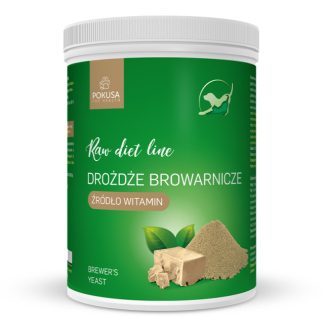 TEMPTATION RawDietLine Пивные дрожжи - добавка для собак и кошек - 1000 г