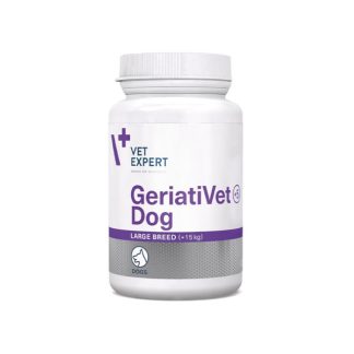 VETEXPERT GeriatiVet Dog Large Breed - средство для подготовки пожилых собак к ветеринарному обслуживанию - 45 капсул.