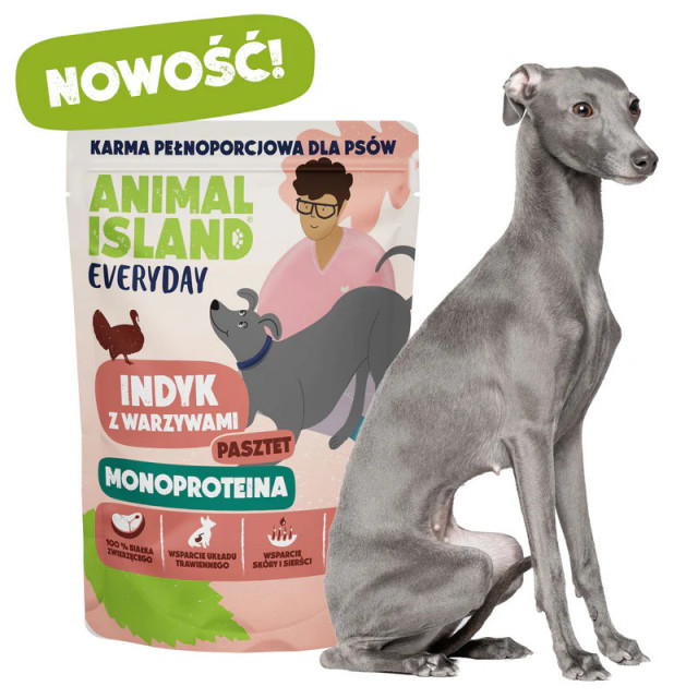 Влажный корм для собак ANIMAL ISLAND Everyday Mono Turkey - 300 г