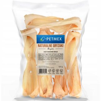 Лакомство для собак PETMEX из белых овечьих ушей Mono – 10 шт.