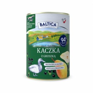 Влажный корм для собак BALTICA «Вкусы регионов»: утка моно с грушей - 400 г