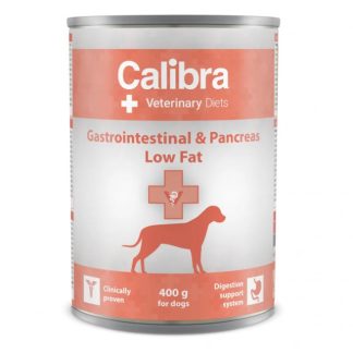 Влажный корм для собак CALIBRA Veterinary Diets с низким содержанием жира для желудочно-кишечного тракта - 400 г