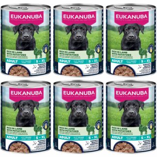 Влажный корм для собак EUKANUBA Life Care с ягненком и картофелем - 6 x 400 г