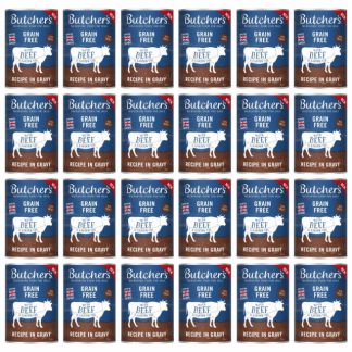 Влажный корм для собак BUTCHER'S Original Recipe in Gravy Beef Chunks in Gravy - 24 x 400 г