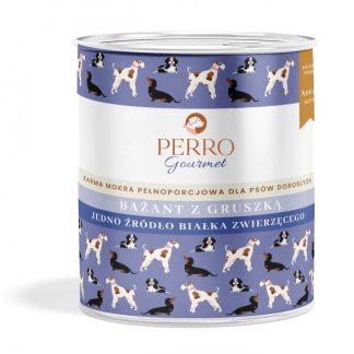 PERRO Gourmet Mono Pheasant with Pear Mono - влажный корм для собак - 800 г