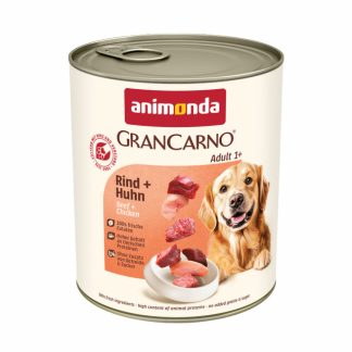 ANIMONDA GranCarno Говядина с курицей - влажный корм для собак - 800 г