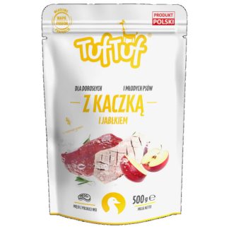 TUF TUF Утка с яблоком - влажный корм для собак - 500 г