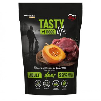 BIOFEED Tasty Dogs Life Jeleń - влажный корм для собак - 150 г