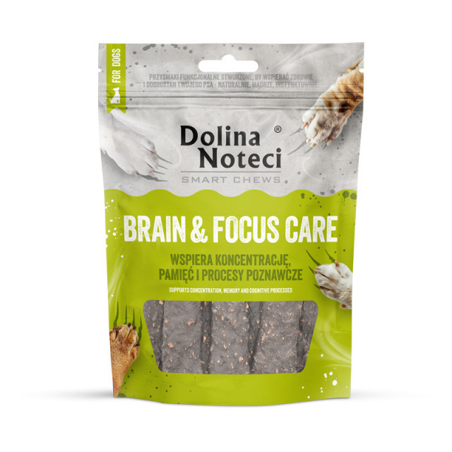 DOLINA NOTECI Smart Chews Brain & Focus Care - лакомства для собак - 7 шт.
