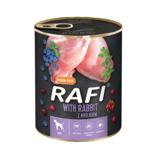 DOLINA NOTECI Rafi с кроликом, черникой и клюквой - влажный корм для собак - 800 г