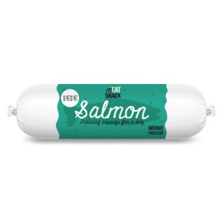 Лакомство для собак PET PAKA Pepe Salmon Sausage Mono - 200 г
