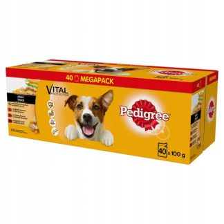 PEDIGREE Adult Mix of Flavors with Vegetables in Sauce - влажный корм для собак - 40 x 100 г