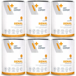 VETEXPERT Renal Chicken - влажный корм для собак - 6 x 400 г