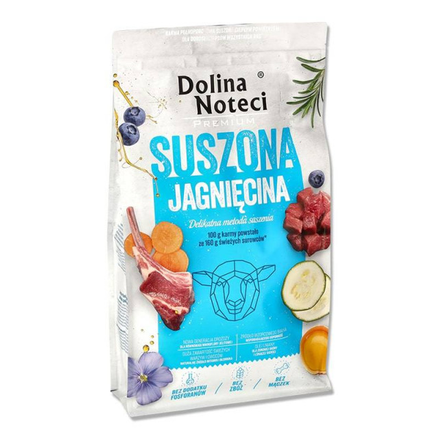 DOLINA NOTECI — Сухой корм для собак премиум-класса из баранины — 9 кг
