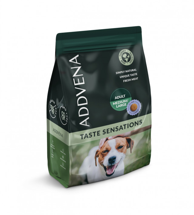 ADDVENA Taste Sensations Adult Medium/Large Turkey - сухой корм для собак - 2,5 кг
