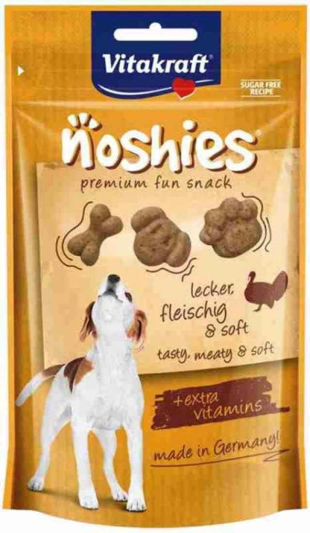 Лакомство для собак VITAKRAFT Noshies Turkey - 90 г