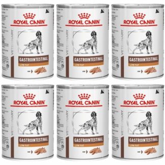 ROYAL CANIN Ветеринарный диетический корм для собак с низким содержанием жира для желудочно-кишечного тракта - влажный корм для собак - 6 x 420 г