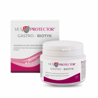 JM SANTE Vet Protector Gastro - Biotyk - мультибиотик для собак и кошек - 60 г