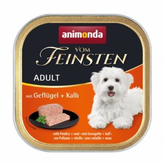 ANIMONDA Vom Feinsten Adult Poulty and Veal - влажный корм для собак - 150 г