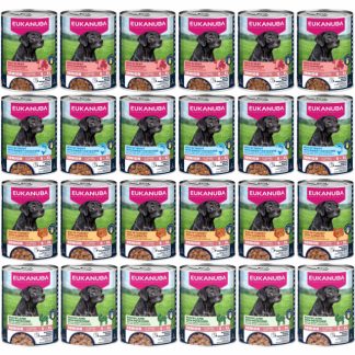 Влажный корм для собак EUKANUBA Life Care Senior Mix of flavors - 24 x 400 г