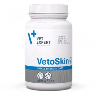 VETEXPERT VetoSkin для мелких пород собак и кошек - 60 таблеток