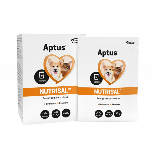 APTUS Nutrisal Hydration - добавки для собак и кошек - 10 x 25 г