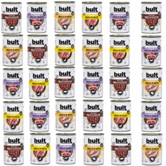 Влажный корм для собак BULT MIX 4 вкуса - 30 x 800 г