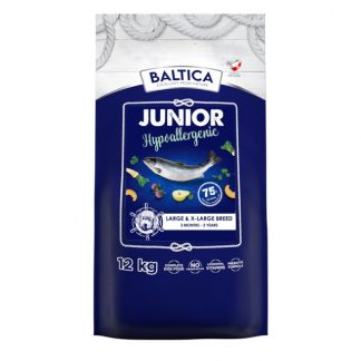 BALTICA Отличный гипоаллергенный сухой корм для собак Junior L/XL Mono Salmon - 12 кг