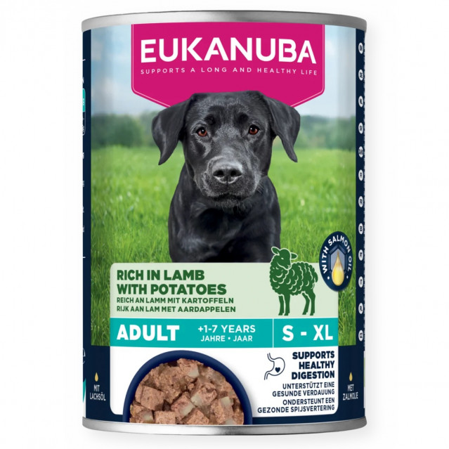 Влажный корм для собак EUKANUBA Life Care с ягненком и картофелем - 400 г