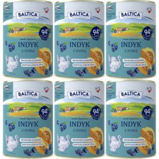 Влажный корм для собак BALTICA Flavors of the Regions Mono Turkey with Pumpkin - 6 x 400 г