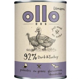 OLLO Умами Утка и Индейка - влажный корм для собак - 400 г
