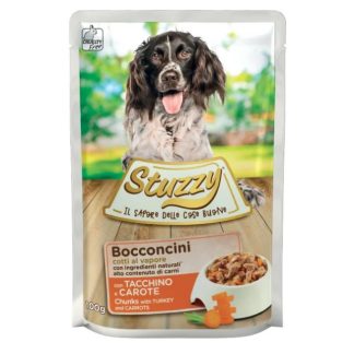 Влажный корм для собак STUZZY Chunks Turkey with Carrots - 100 г