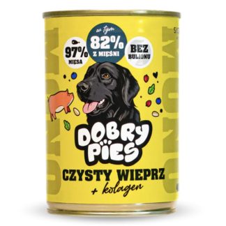 Влажный корм для собак GOOD DOG Mono Pure Pig + коллаген – 400 г