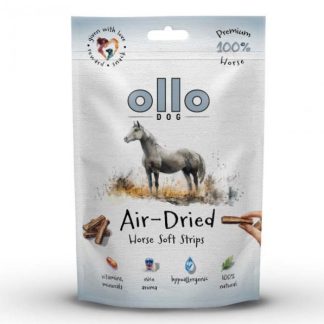 Лакомство для собак OLLO из вяленого конского мяса (моно-порошок) - 80 г.