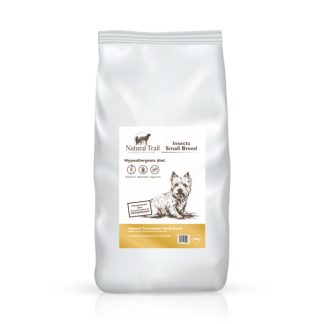 NATURAL TRAIL Premium Insects Mono — сухой корм для собак мелких пород, 10 кг.