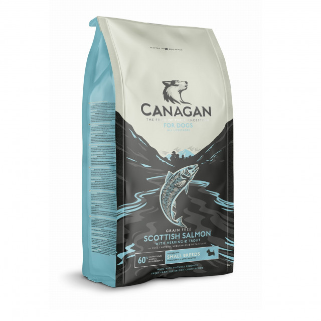Сухой корм для собак CANAGAN Scottish Salmon для мелких пород - 2 кг
