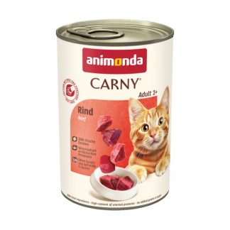 ANIMONDA Carny Adult Mono Beef - влажный корм для кошек - 400 г