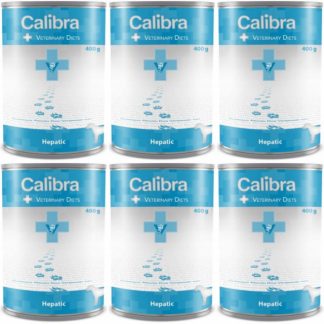 Влажный корм для собак CALIBRA Veterinary Diets Hepatic - 6 x 400 г