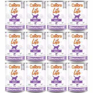 Влажный корм для собак CALIBRA Dog Life Adult Monoprotein Lamb - 12 x 400 г